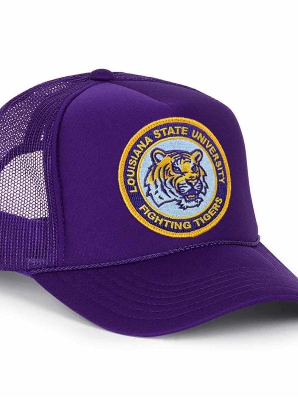 Aviator Nation Purple and Gold LSU Fighting Tigers Trucker Hat